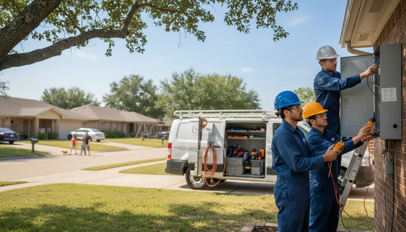 Certified electrician providing emergency electrical services in Wonewoc, WI
